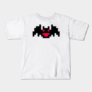 Happy Pixel Bat Tunic Kids T-Shirt